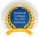 Carl Ceder The National College for DUI Defense Badge